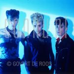Stray Cats at studio in Amsterdam

[keywords]Posed, Half Length, Eyecontact, Musicians[/keywords]